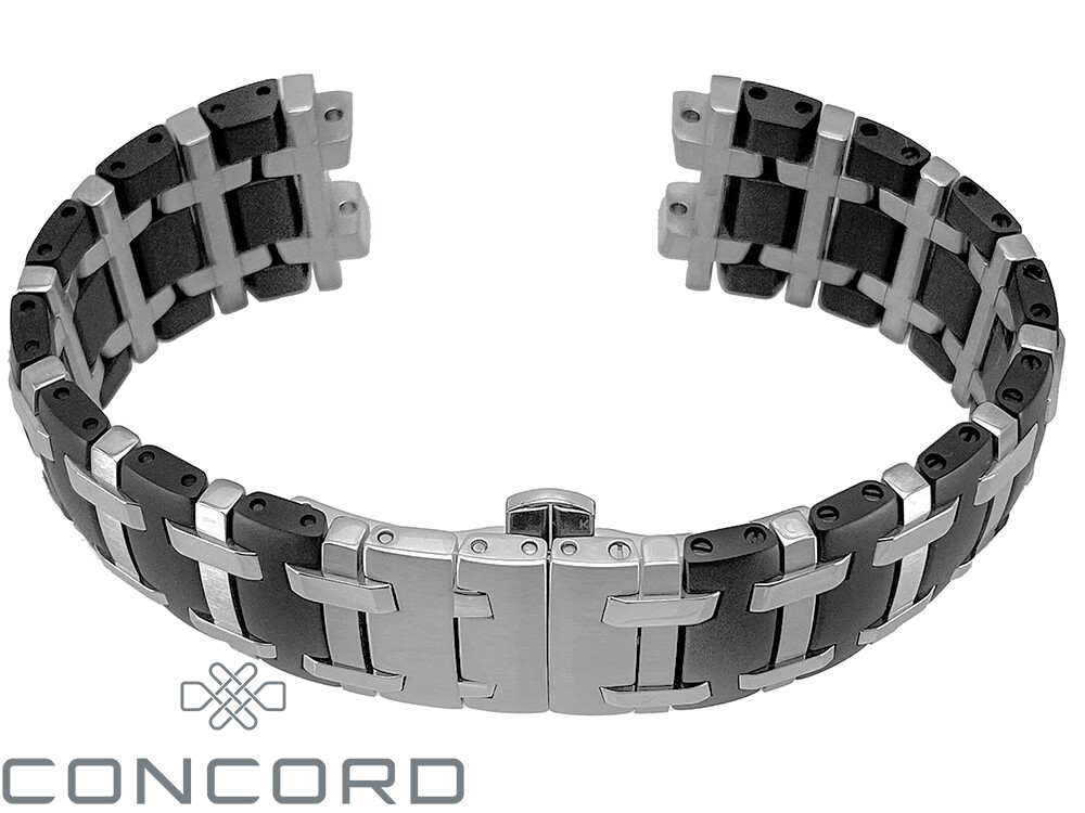 Replacement Concord Two Tone Bracelet for Concord Saratoga 14.H1.1881 Brand New
