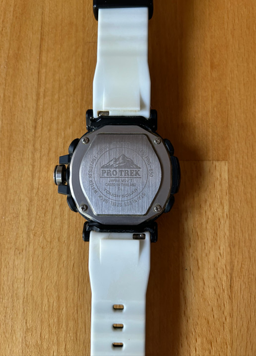 Casio Pro Trek PRG-650-1 Digital Solar Outdoor Watch Orig. Price $385