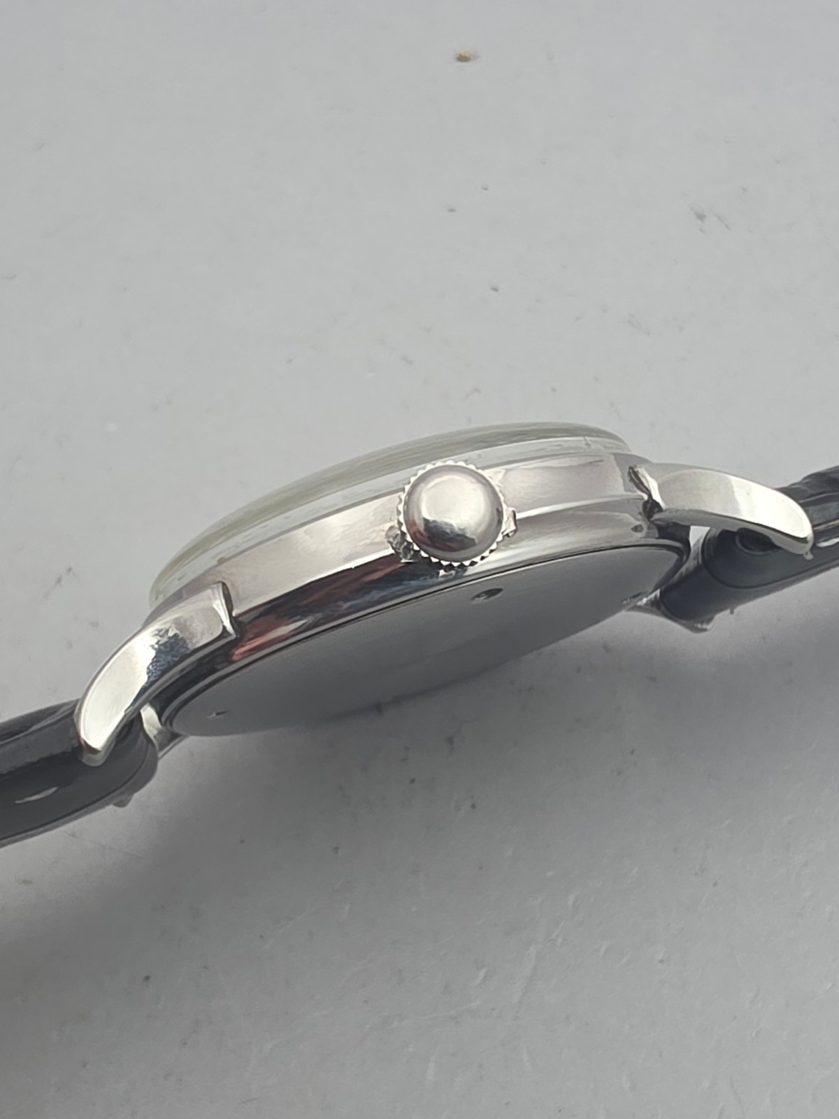 Vintage WITTNAUER men’s manual wind watch Military Style 24H dial 1950s