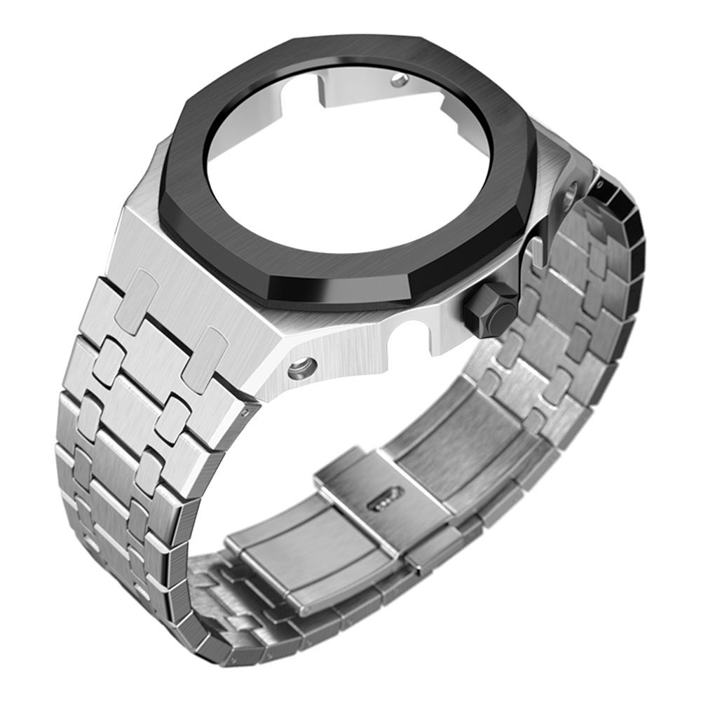 Premium 316L Stainless Steel Case + Strap AP Mod Kit for Casioak GA2100/GA2110