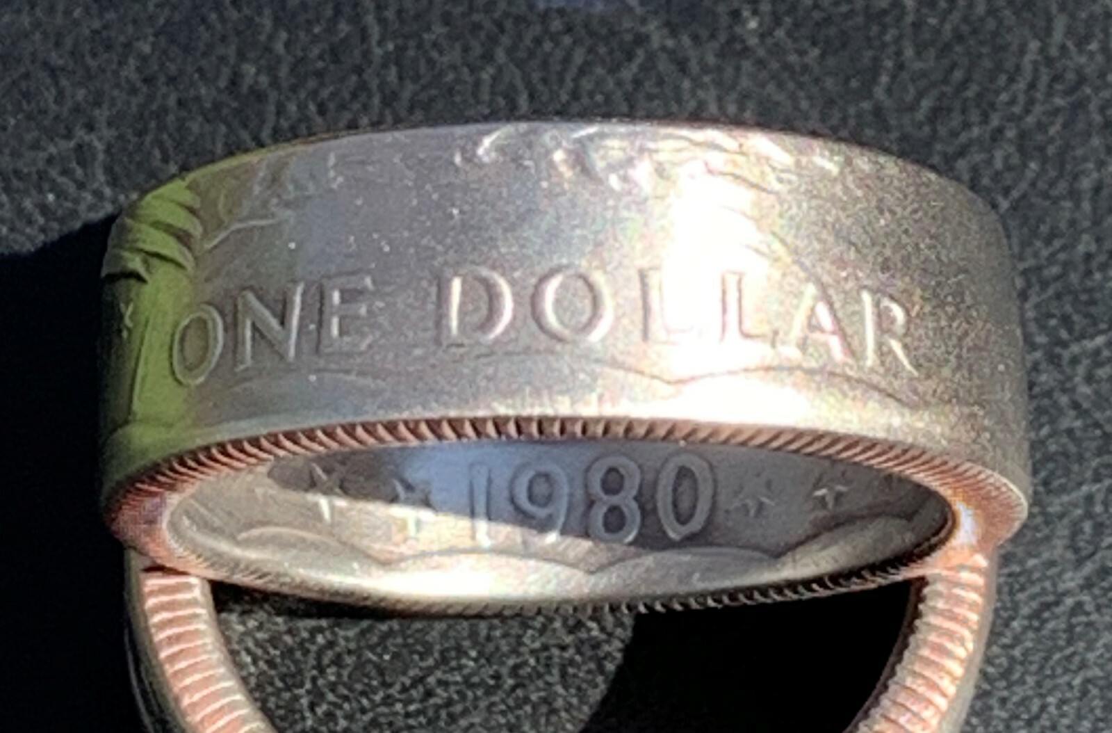 Susan B Anthony Dollar Coin Ring,1979,1980,1981,1999, Size 6-15, Free S&H