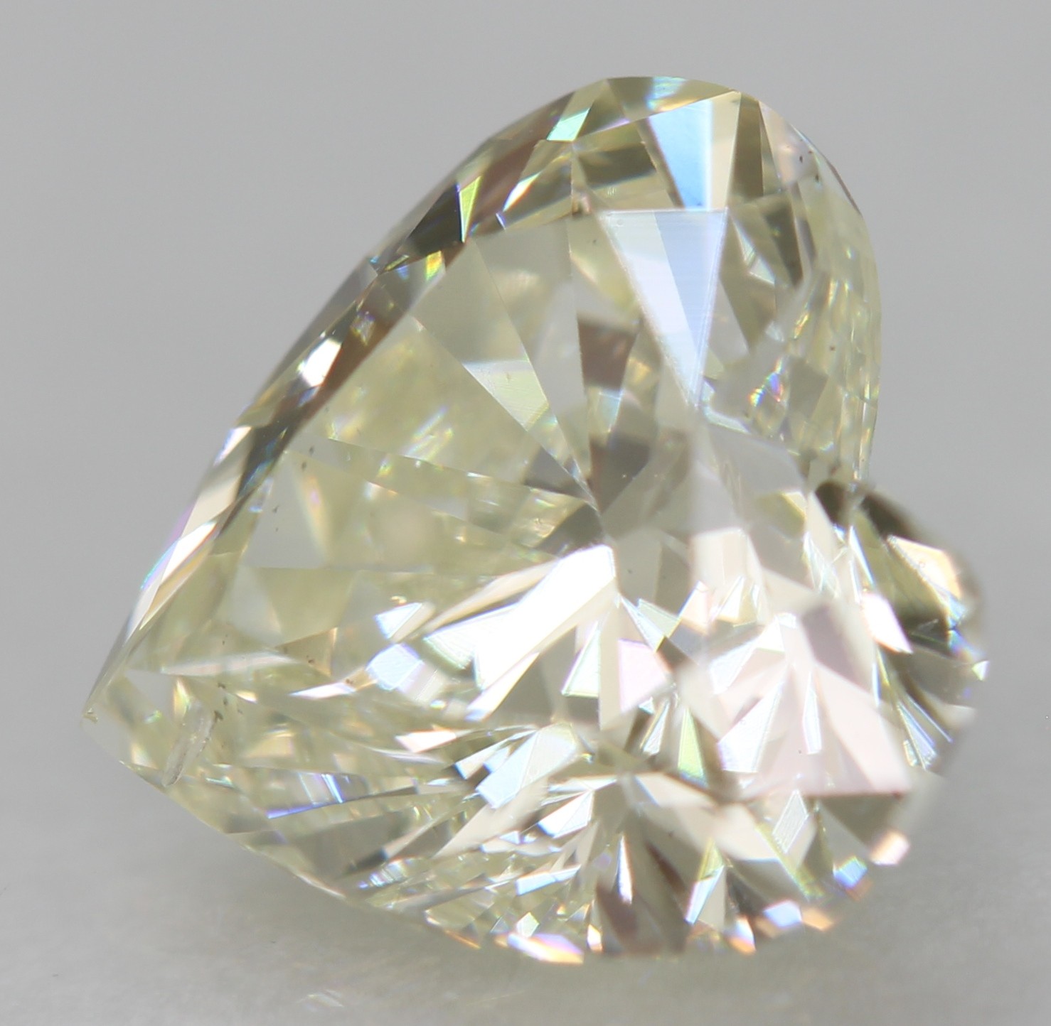 Certified 1.01 Carat I VVS2 Heart Shape Natural MINED Loose Diamond 6.6×6.43mm