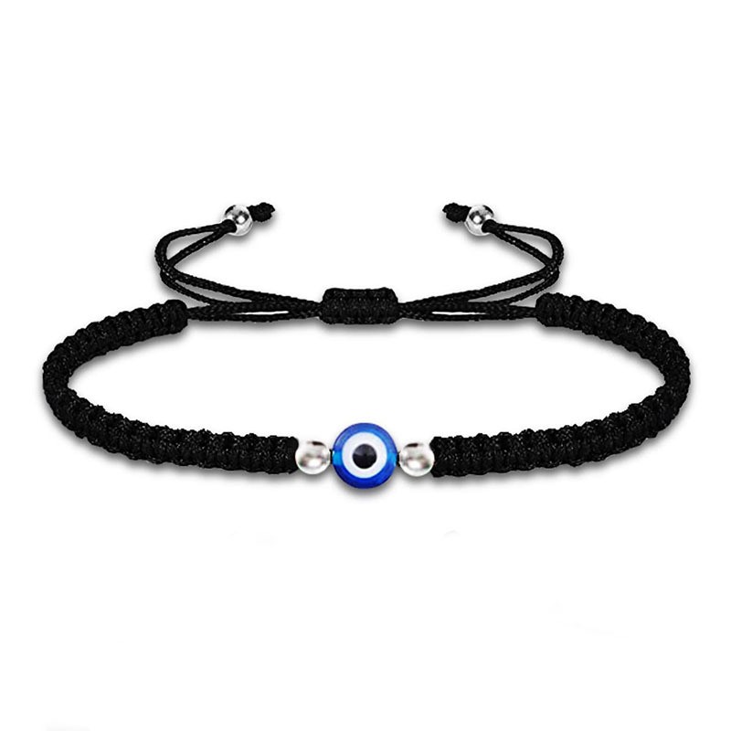 Adjustable Evil Eye Hand-Woven Bracelet European and American Personalized