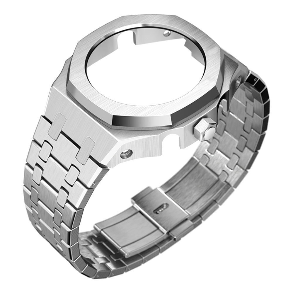 Premium 316L Stainless Steel Case + Strap AP Mod Kit for Casioak GA2100/GA2110
