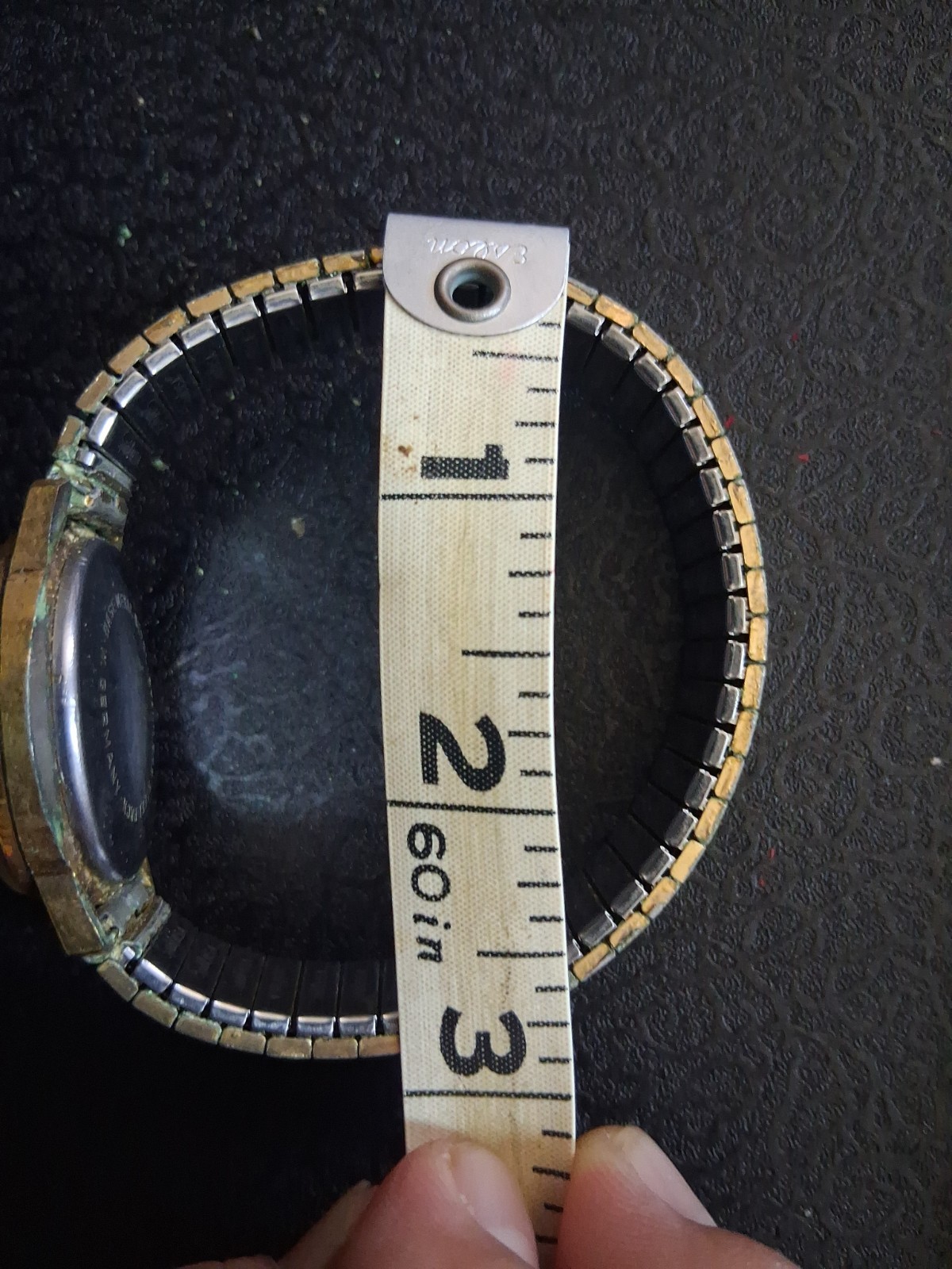 HELBROS INVINCIBLE 17 Jewels Hand Wind Watch Not Tested