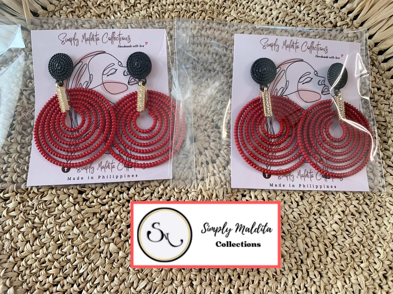 Pattern Earrings