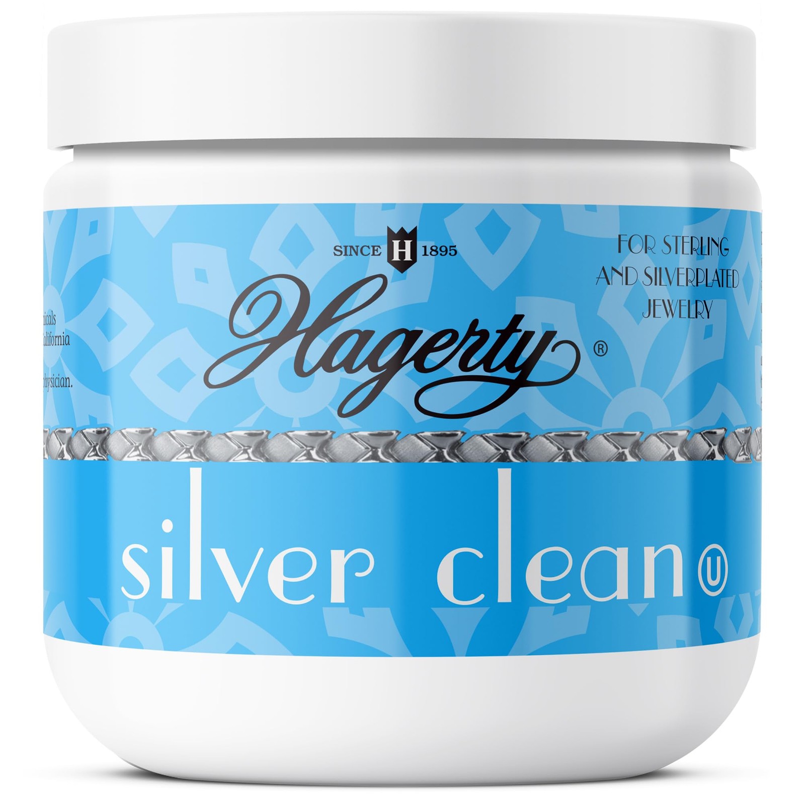 Hagerty Silver Cleaner and Tarnish Remover for Silver Jewelry, Dipping Basket…