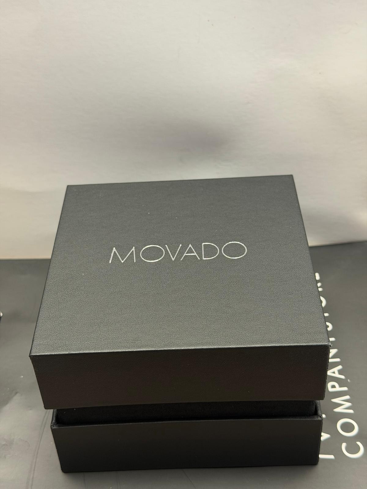 Movado BOLD Men’s Gold Stainless Steel 44mm Swiss Made Watch 3600460