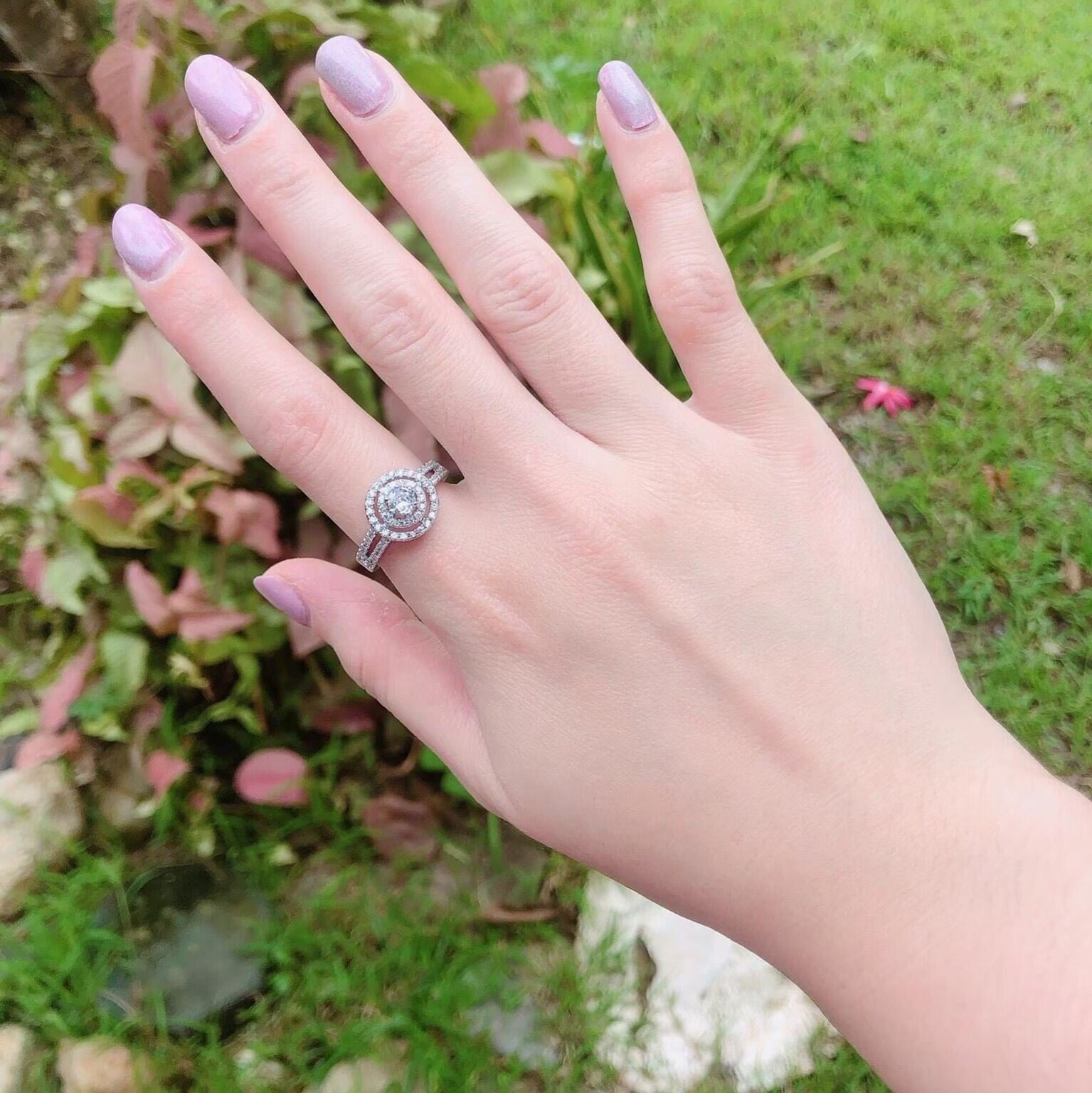  Adjustable Diamond Ring Free UK Delivery New
