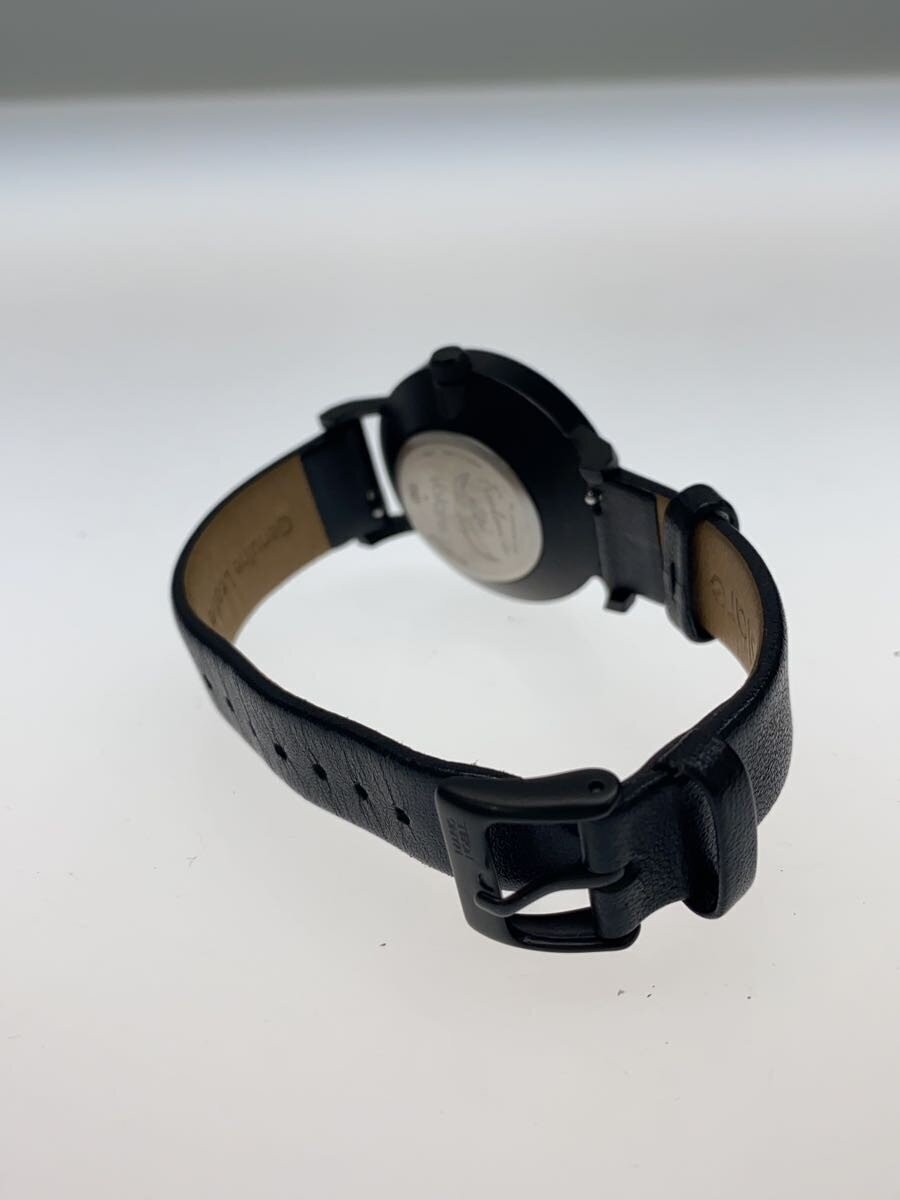 KLASSE14 VO14BK002W Black Leather Analog Watch Excellent JAPAN