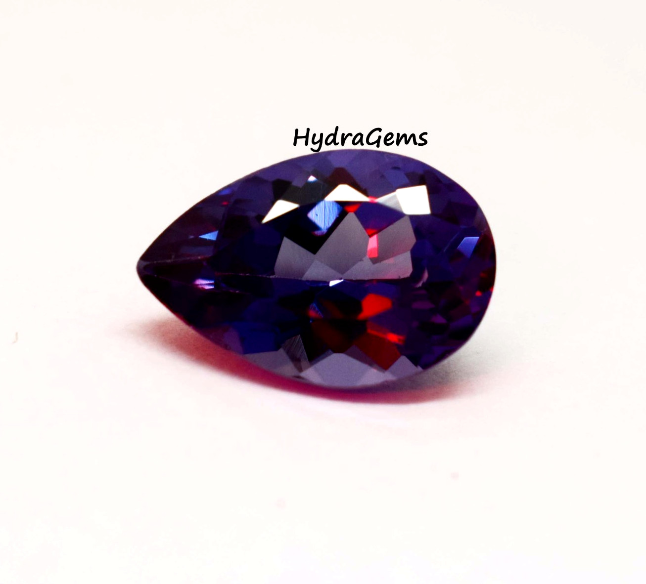 Pear Cut Russian Color Change 7.50 Ct Natural Alexandrite Flawless Collector Gem