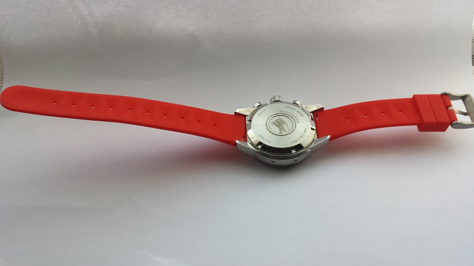 MENS BURBERRY BU7404 Analog-Digital Multi-Function Gents Swiss Made Watch Boxed