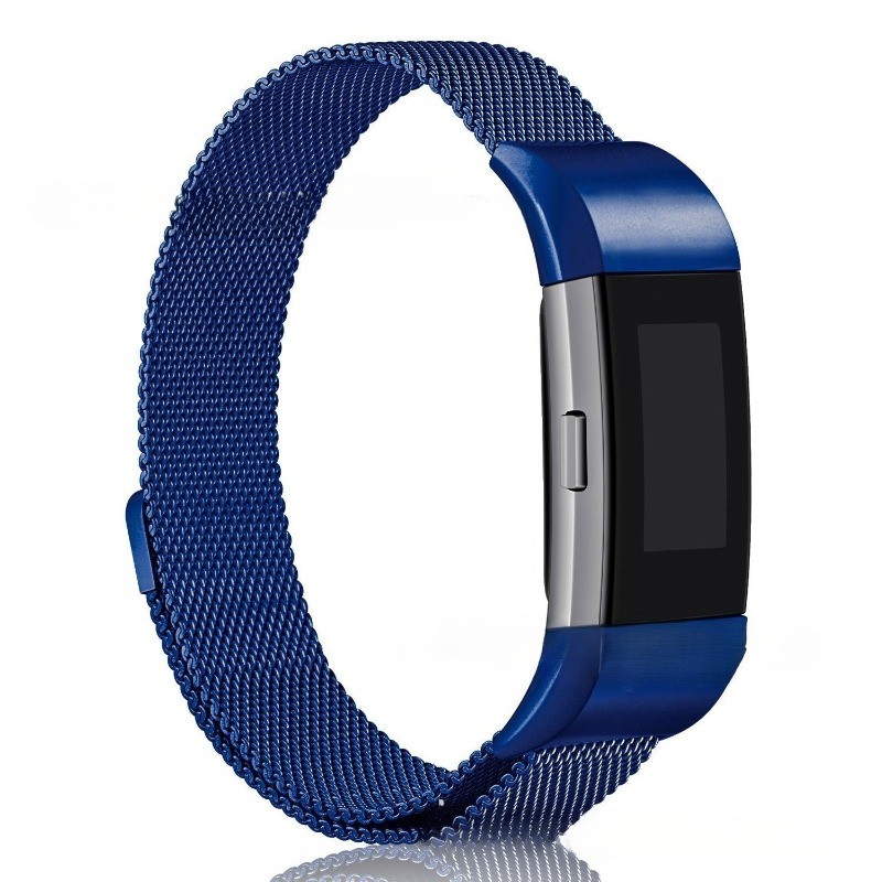 Fitbit Charge 2 Milanese Strap Magnetic Stainless Steel Mesh Band