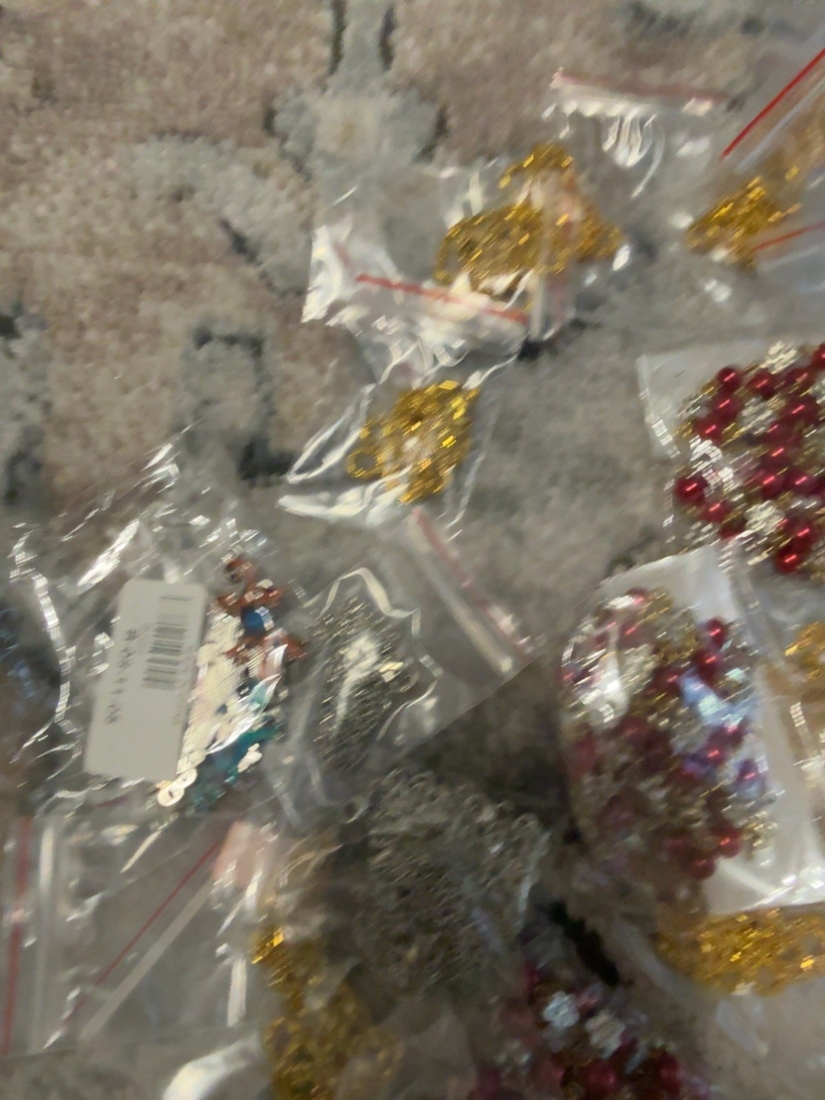Huge Mixed Jewelry Making Findings Lot Gold Tone Chains Charms Connectors Rhines