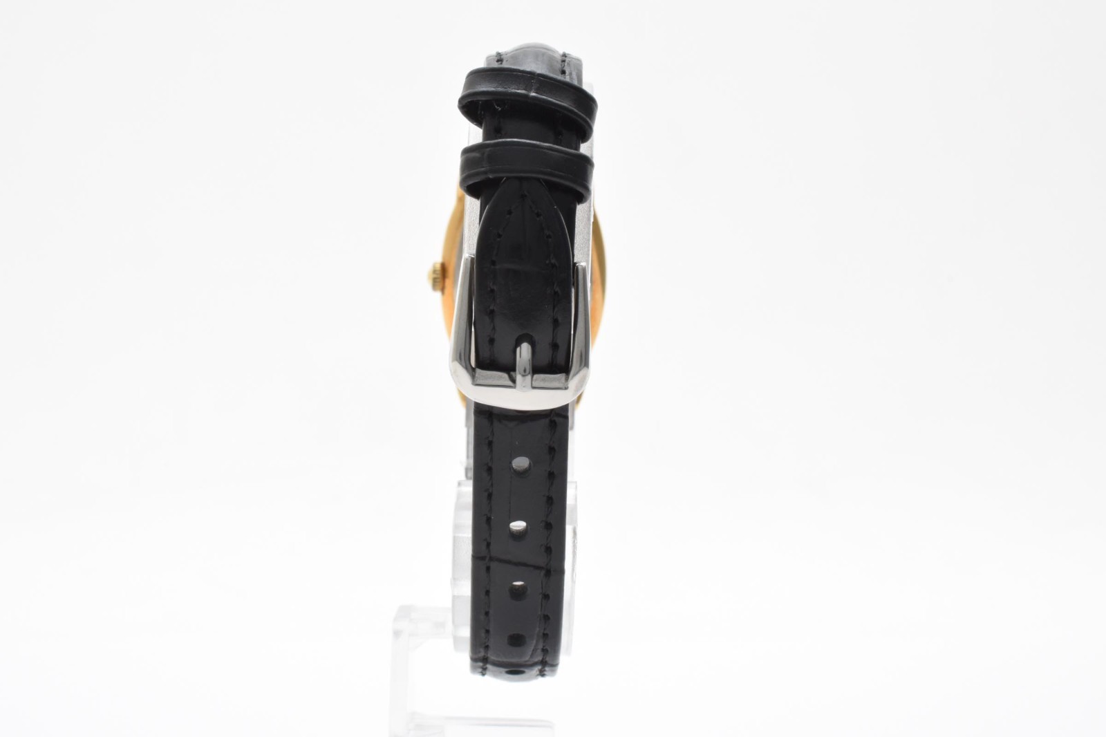 [Exc+5] Seiko Noie 1F21-5B70 Gold Oval Dial Quartz Women’s Watch 21mm Japan