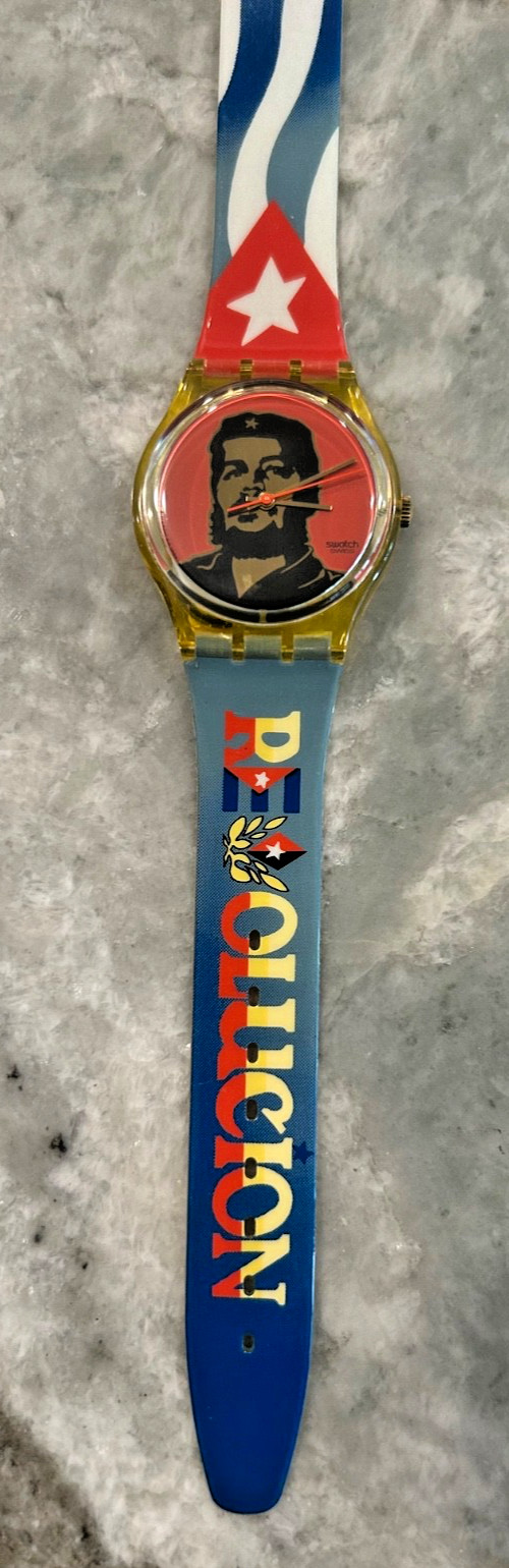 Swatch – To Che – GJ115 – 1995 – Che Guevara – Cuba – Gent – Original Box