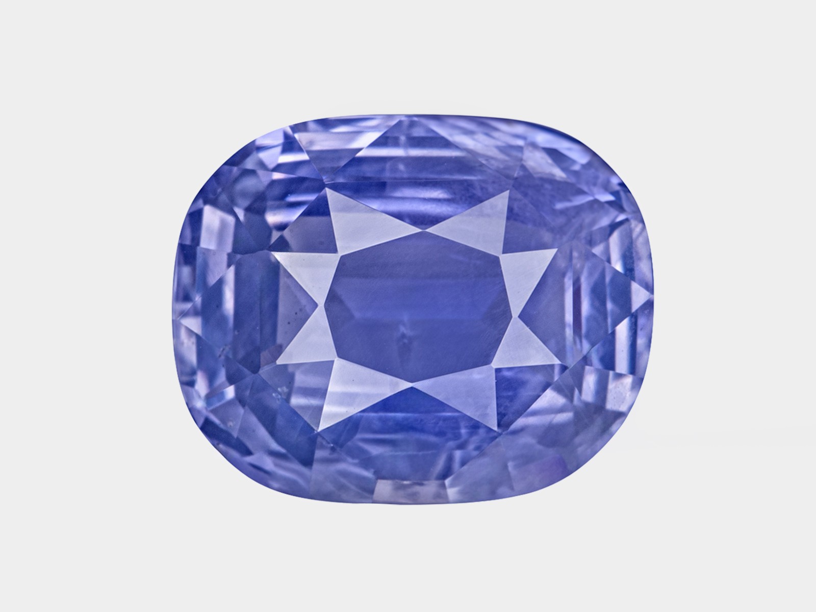 GRS & LOTUS Certified CEYLON Blue Sapphire 12.30 Ct. Natural Unheated CORNFLOWER