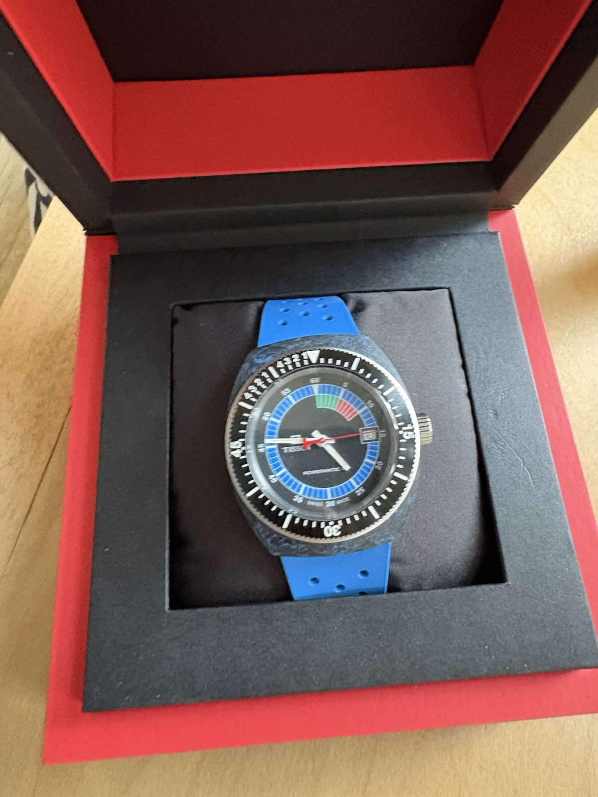 Tissot Men’s Sideral S Powermatic 80 Automatic Watch Blue T145.407.97.05701