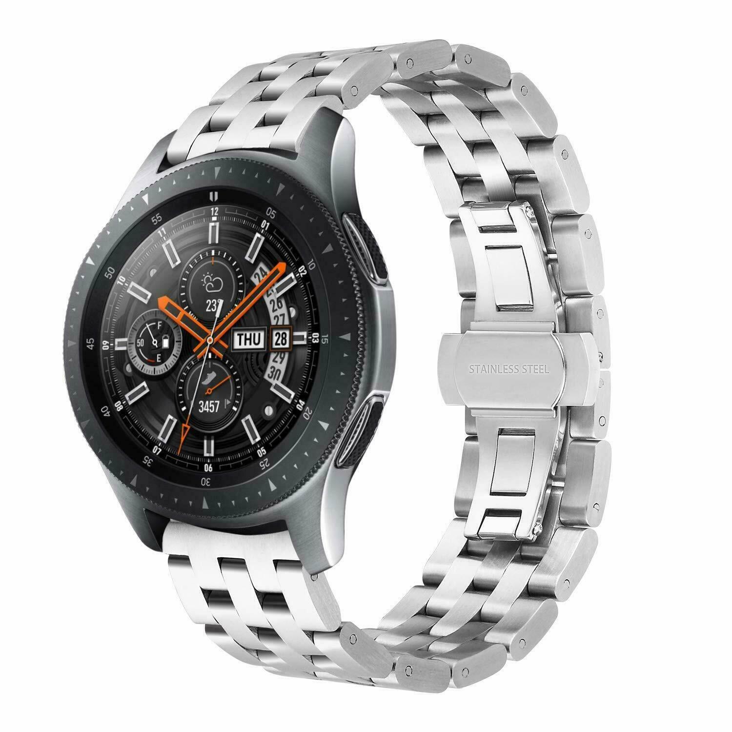 22mm Stainless Steel Band for Huami Amazfit Bip 6 BIP 5 GTR 4 GTR 3 Pro GTR 2e 2