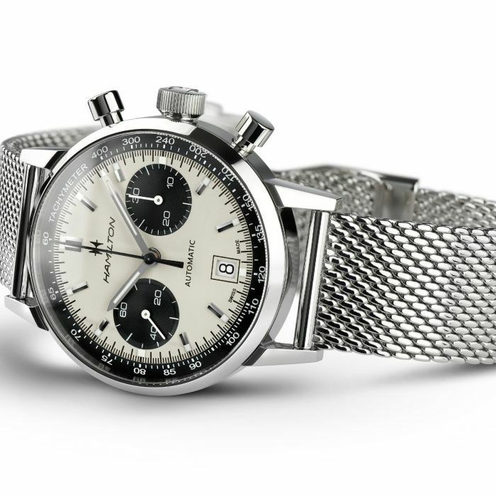 Hamilton American Classic Intra-Matic Auto Chrono White Dial Men Watch H38416111