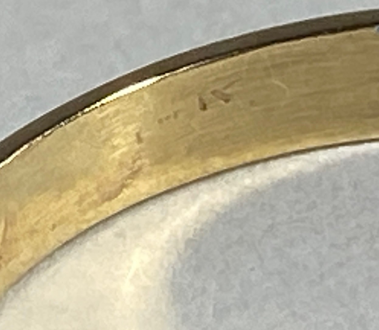 14K Yellow Gold Diamond Band Ring – Size 6.5 / 2.4 Grams / .90–1.00 CTW