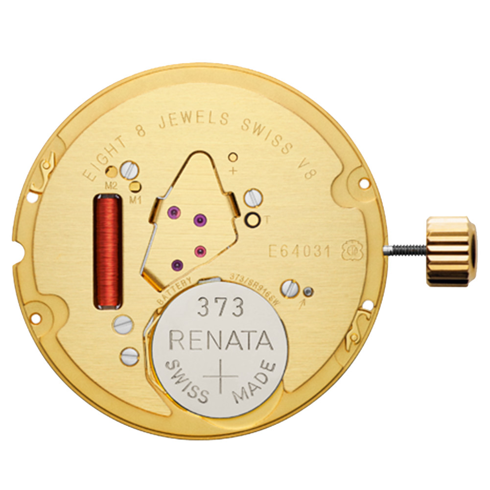 For Genuine ETA E64.031 Watch Quartz Movement 2 Hands Swiss Made Repair Parts