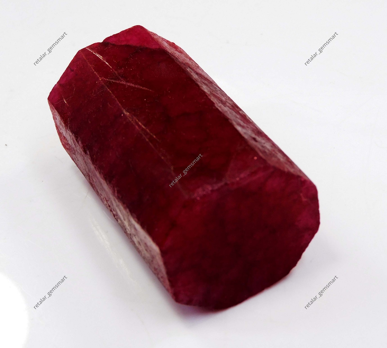 392.90 Ct Natural RED Ruby HUGE ROUGH Earth Mined CERTIFIED Loose Gemstone