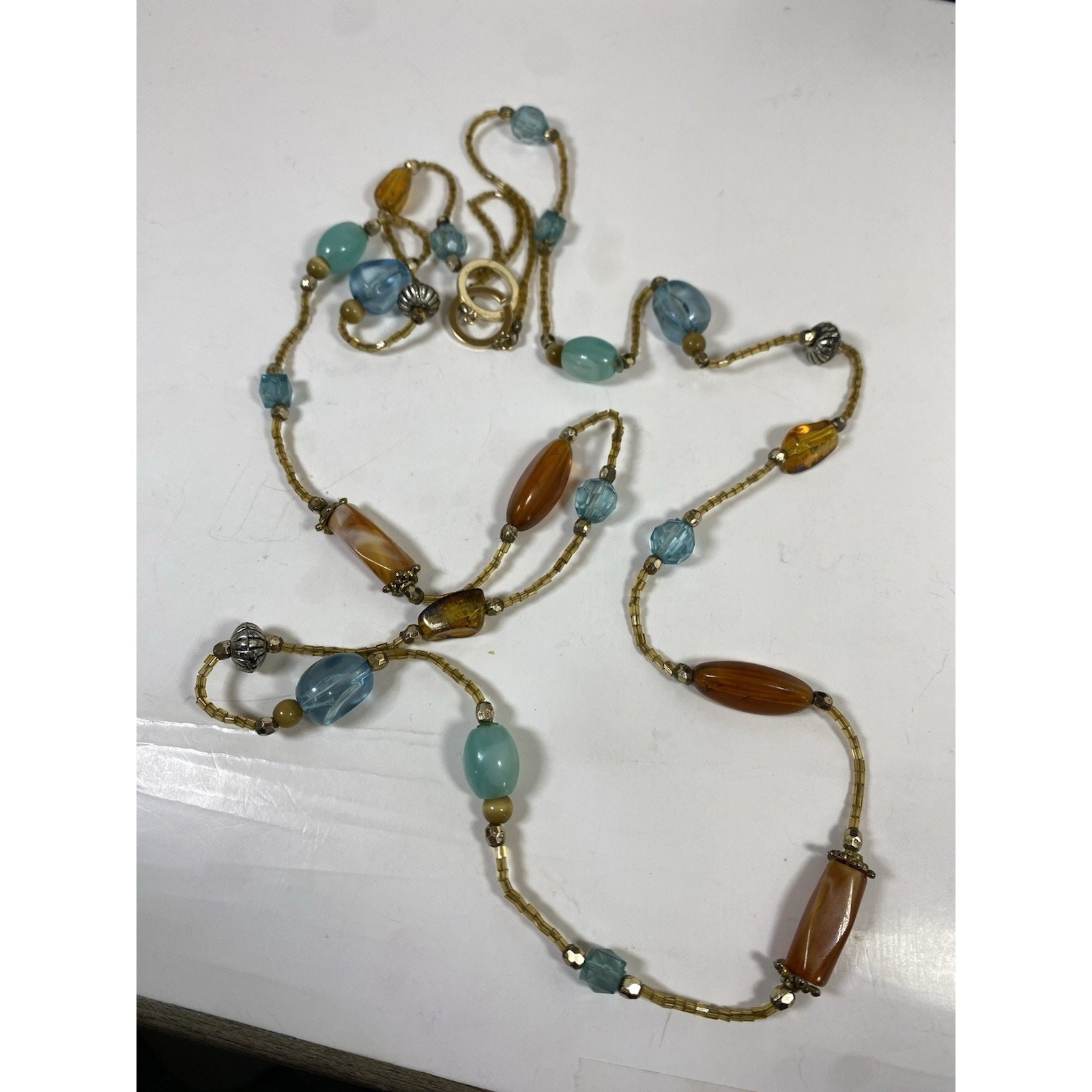 Beaded Necklace Stamped 14/20K 14K gold Filled