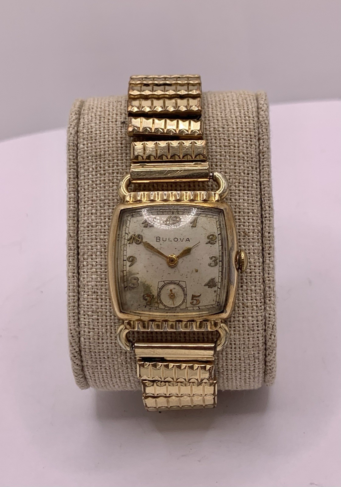 Vintage 1954 Men’s Bulova Director Watch 10K RGP, 17 Jewels, 10BT Movement Works