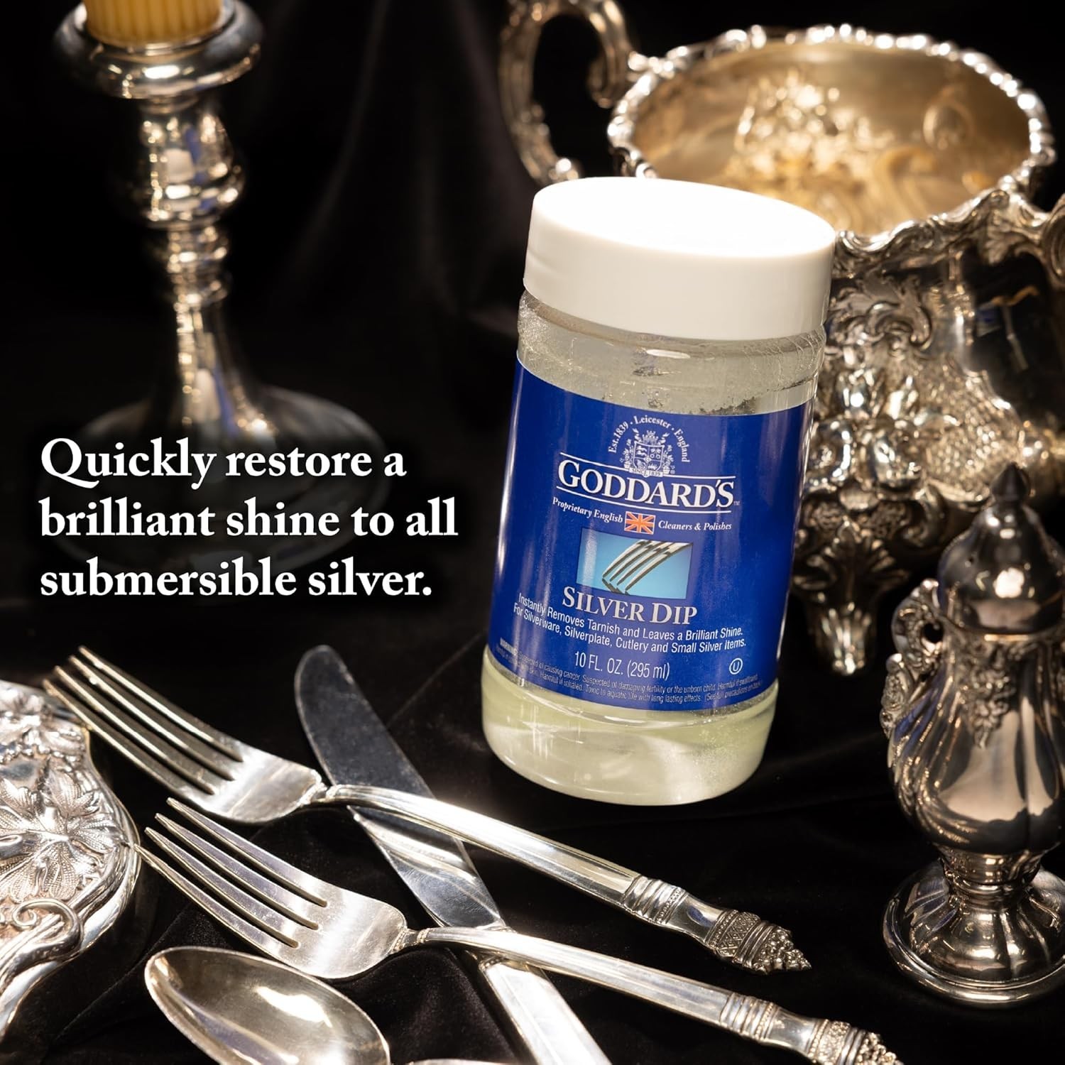 Silver Cleaner Dip – Silver Jewelry Cleaner Solution for Filigree Metalwork &…