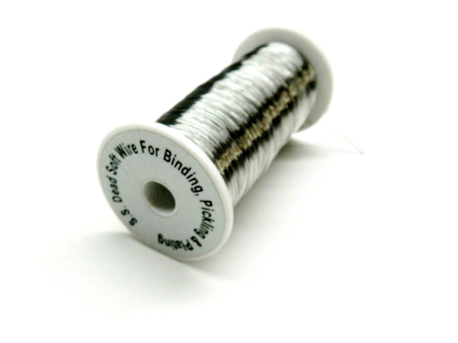 24ga Stainless Steel Wire Dead Soft Binding Wire Soldering 1/2lb Jewelry Making