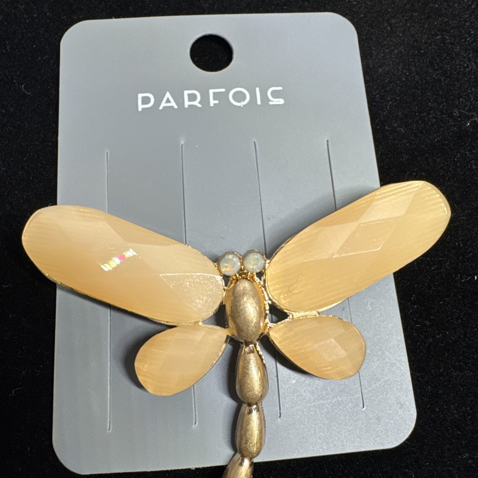 Brooch In Butterfly Form In Golden A Look – Parfois Brand New