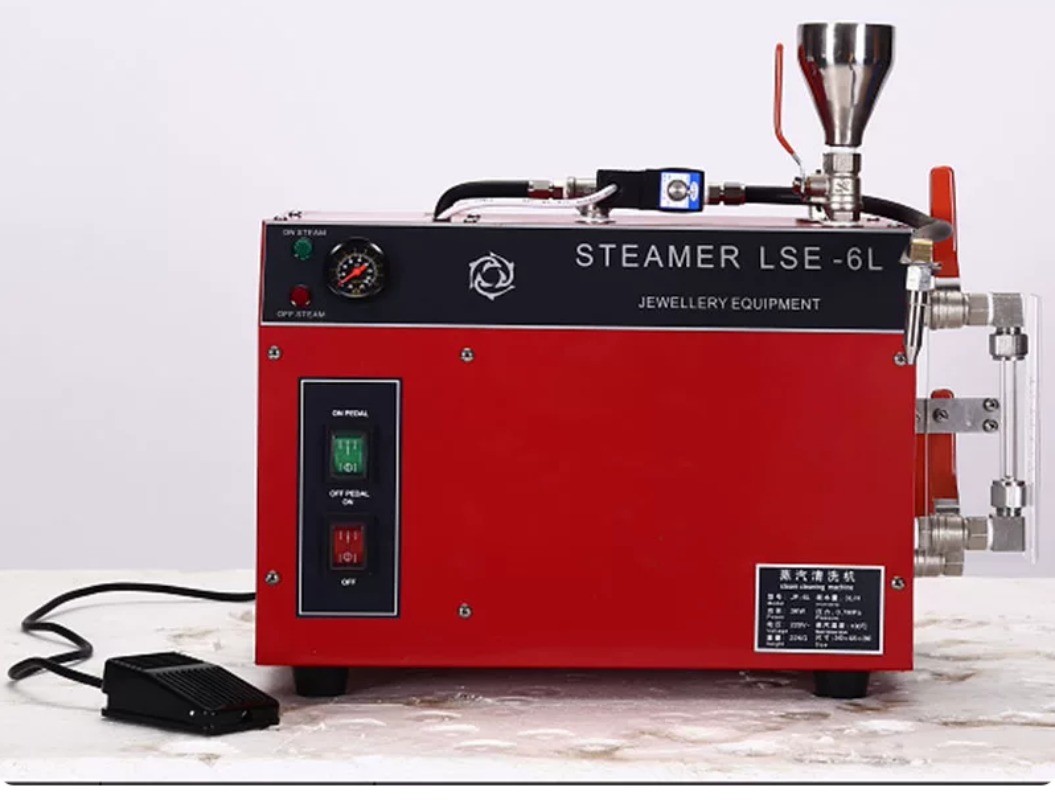 6L High-Temperature,High-Pressure SteamCleaner,12-Liter Steam Cleaner forJewelry
