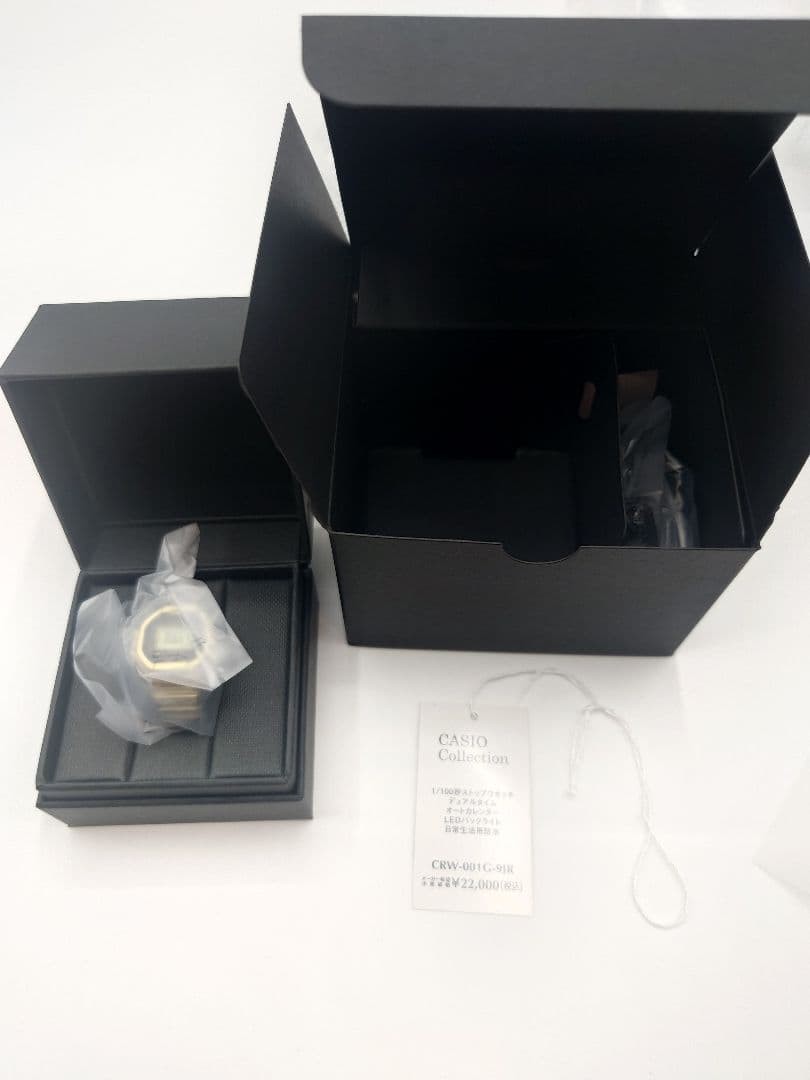 CASIO RING WATCH CRW 001G 9JR