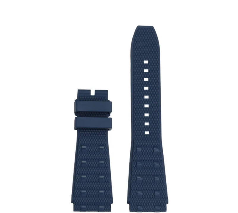 22mm 24mm Rubber Strap Rouleaux Fits Breitling Chronomat B01 Avenger Superocean