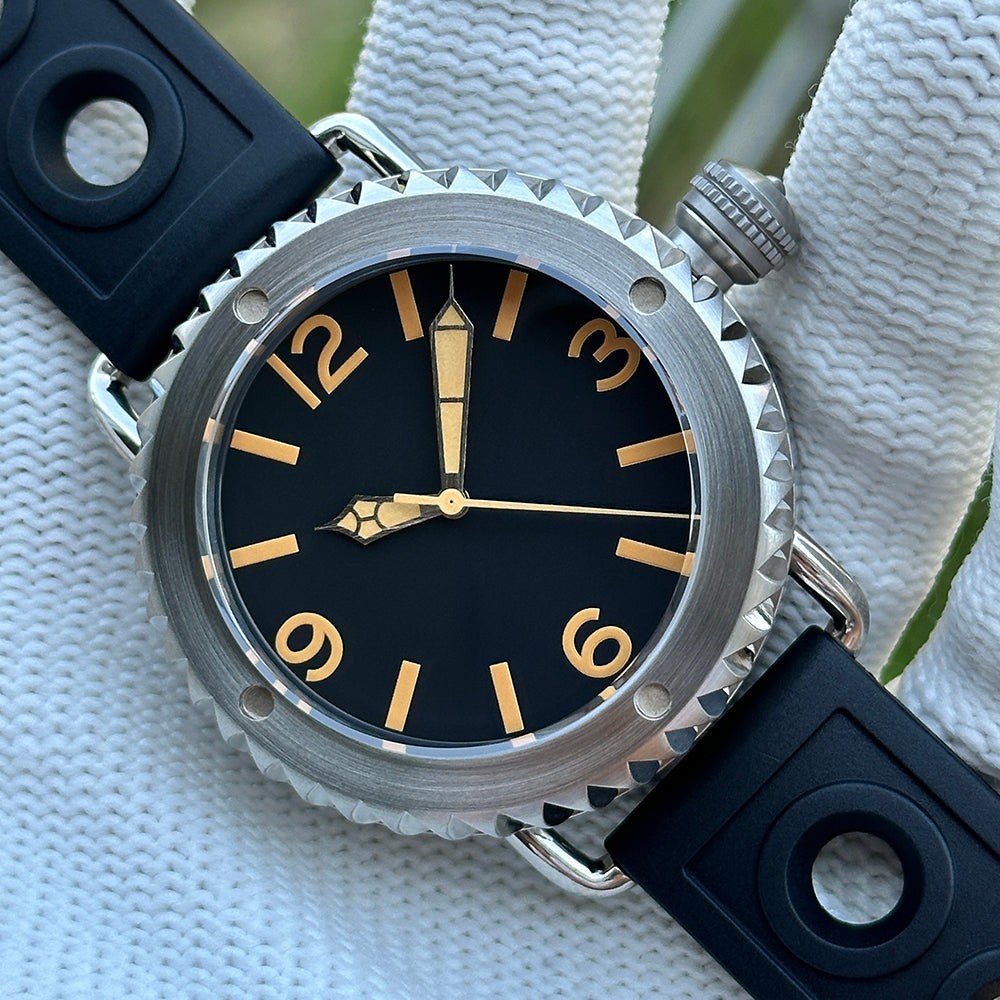STEELDIVE SD1913 Mens 47mm 3000M Automatic Dive Watch NH35 Sapphire Steel