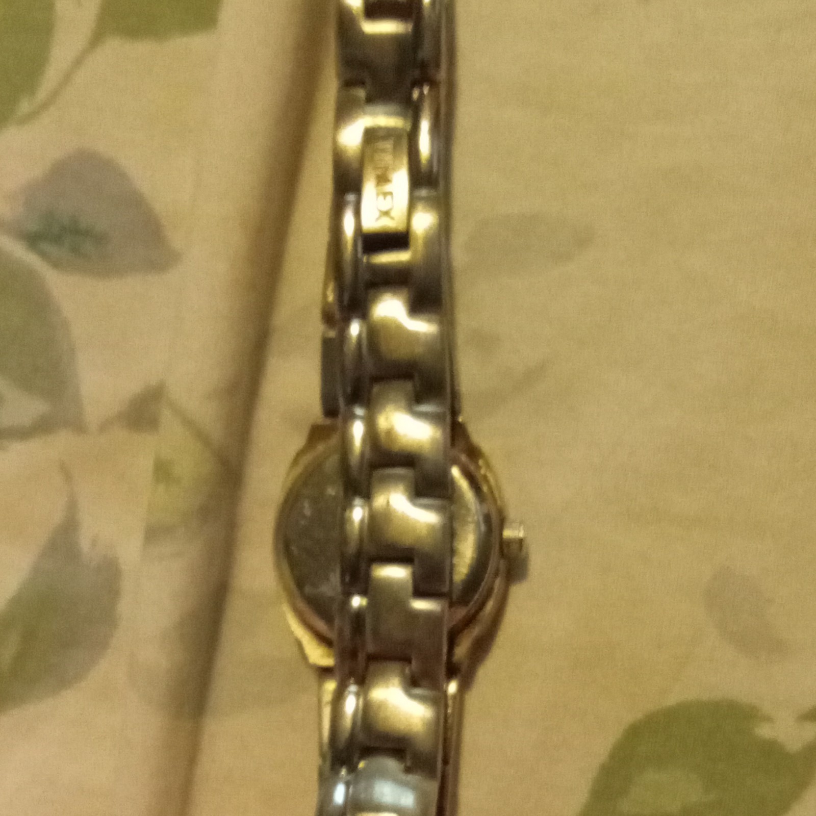 Timex Women’s Analog Quartz Two-Tone Metal Bracelet Watch Silver Dial 30m