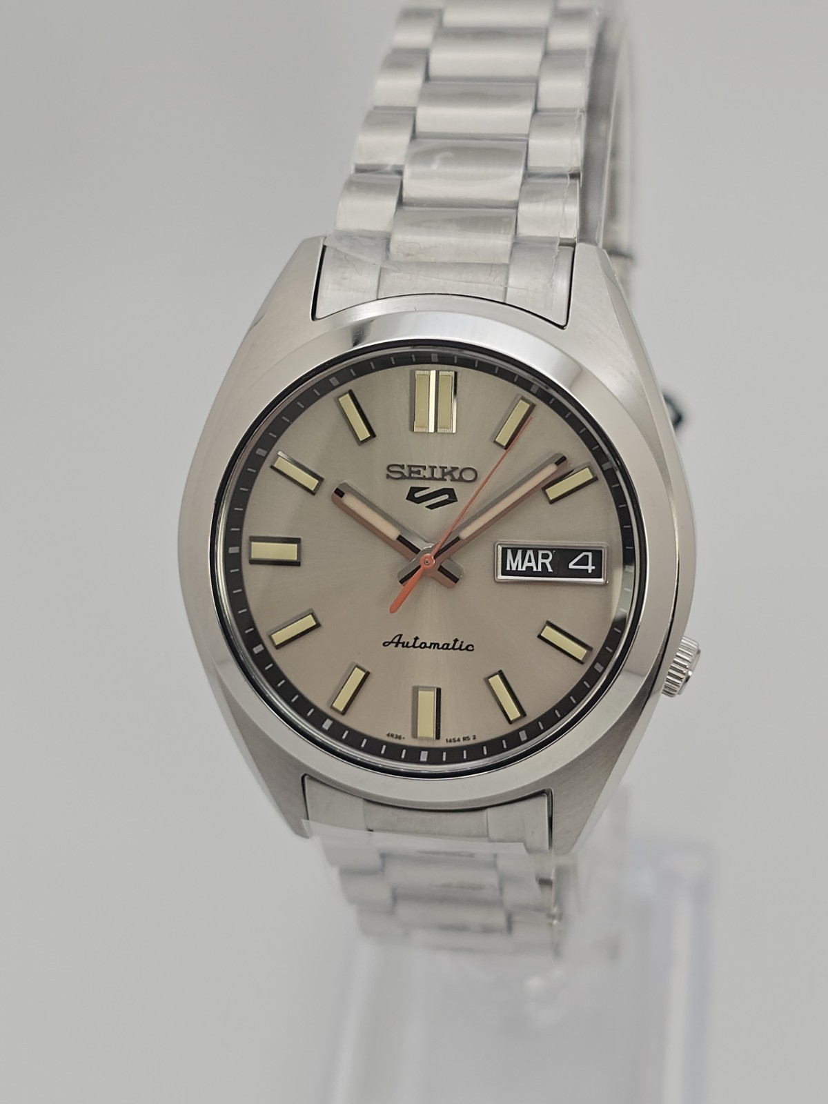 Seiko 5 Sports SRPK91K1 SNXS Series Automatic Ivory Dial Men’s Watch