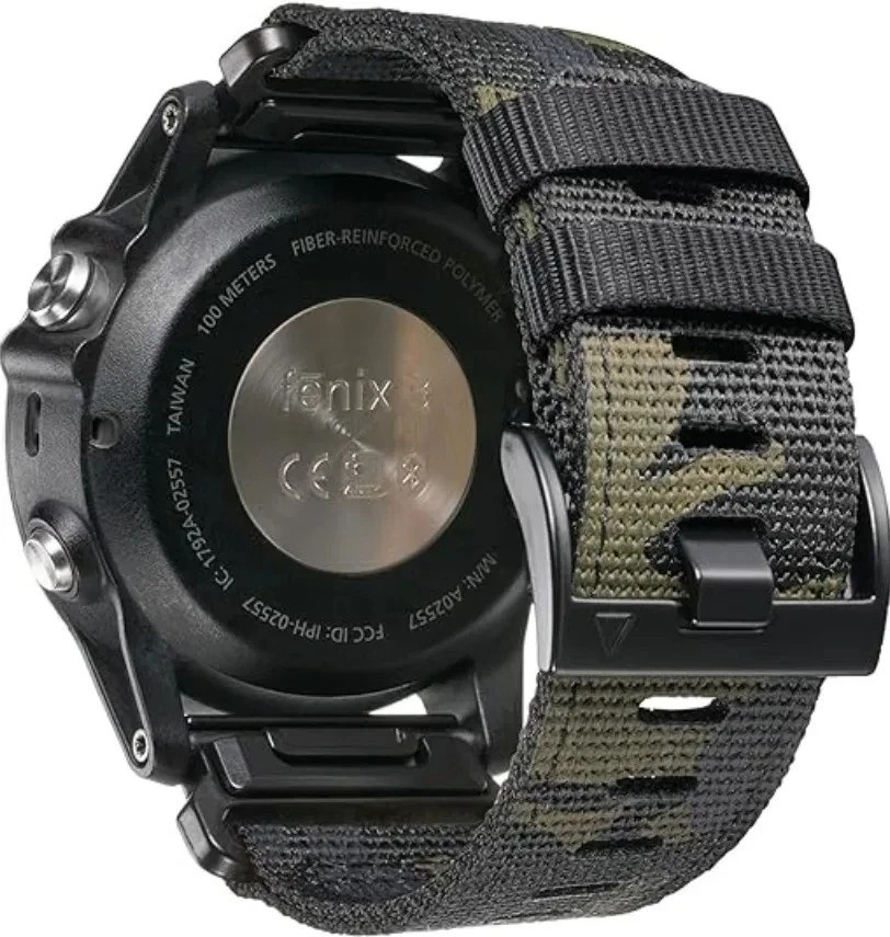 QuickFit Nylon Strap 22mm 26mm For Garmin Fenix 7 6X Pro Epix Pro Watchband
