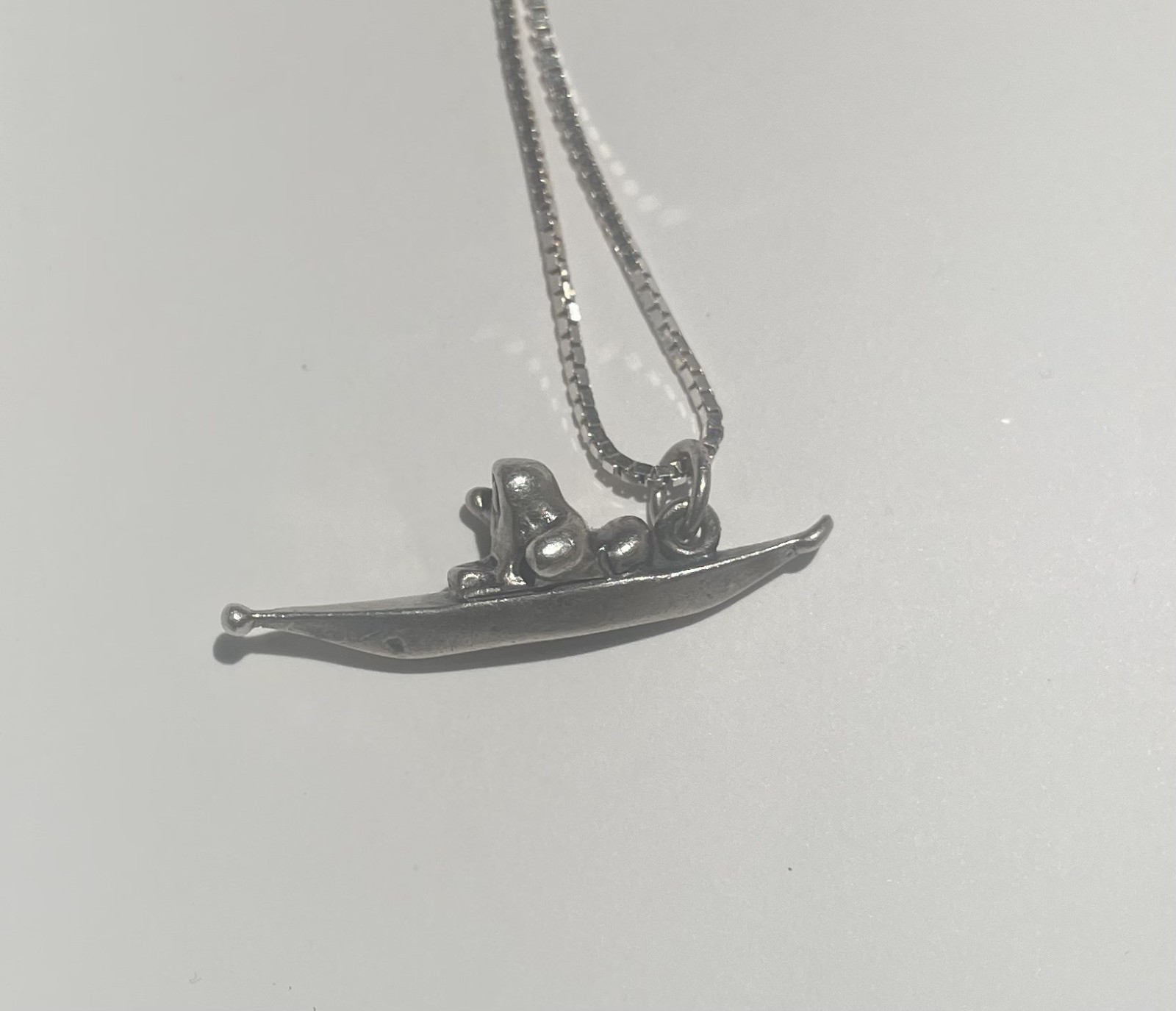 Greenlandic necklace in Sterling silver (not stamped), chain stamped 925 S