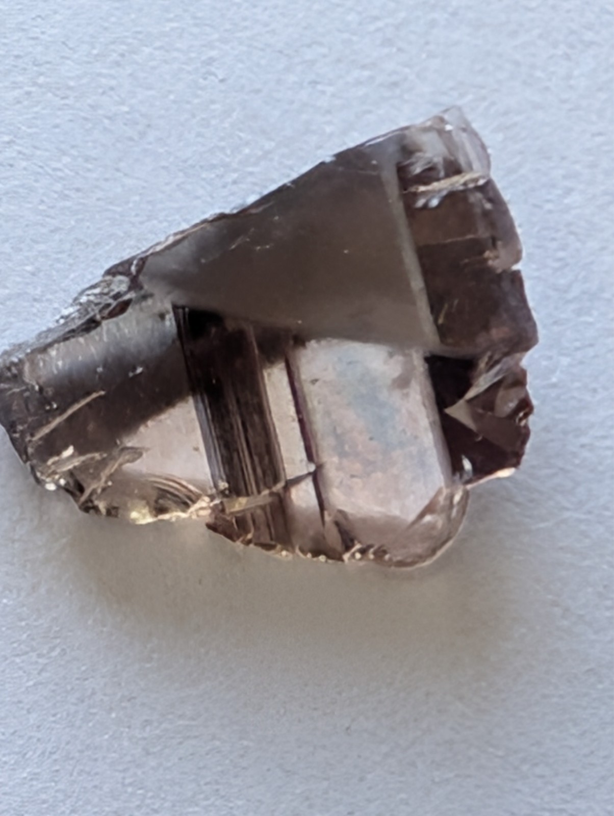 USA seller 3.17 IF flawless Axinite facet rough gemstone specimen