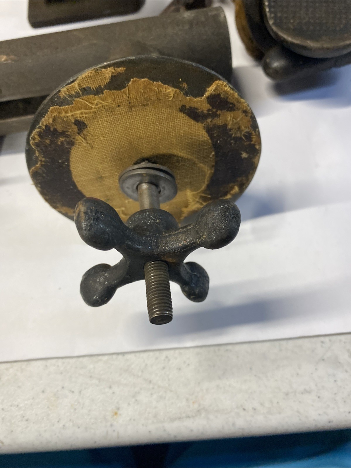 Derbyshire Watchmaker Lathe, Working Motor . Parts As Is Watchmakers Estate