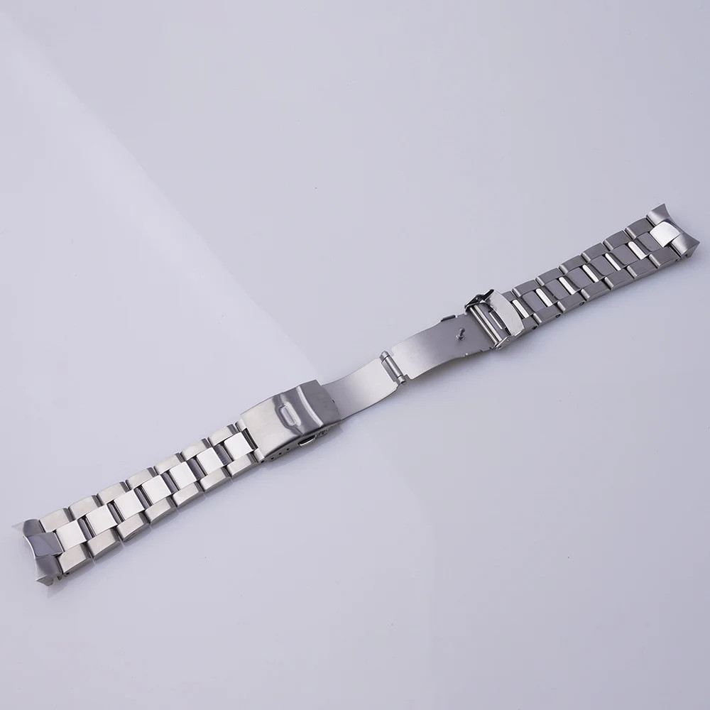 For Seiko 5 Sport SRPD51 53 55 57 59 SRPD63 65 22mm 316L Steel Oyster Watch Band