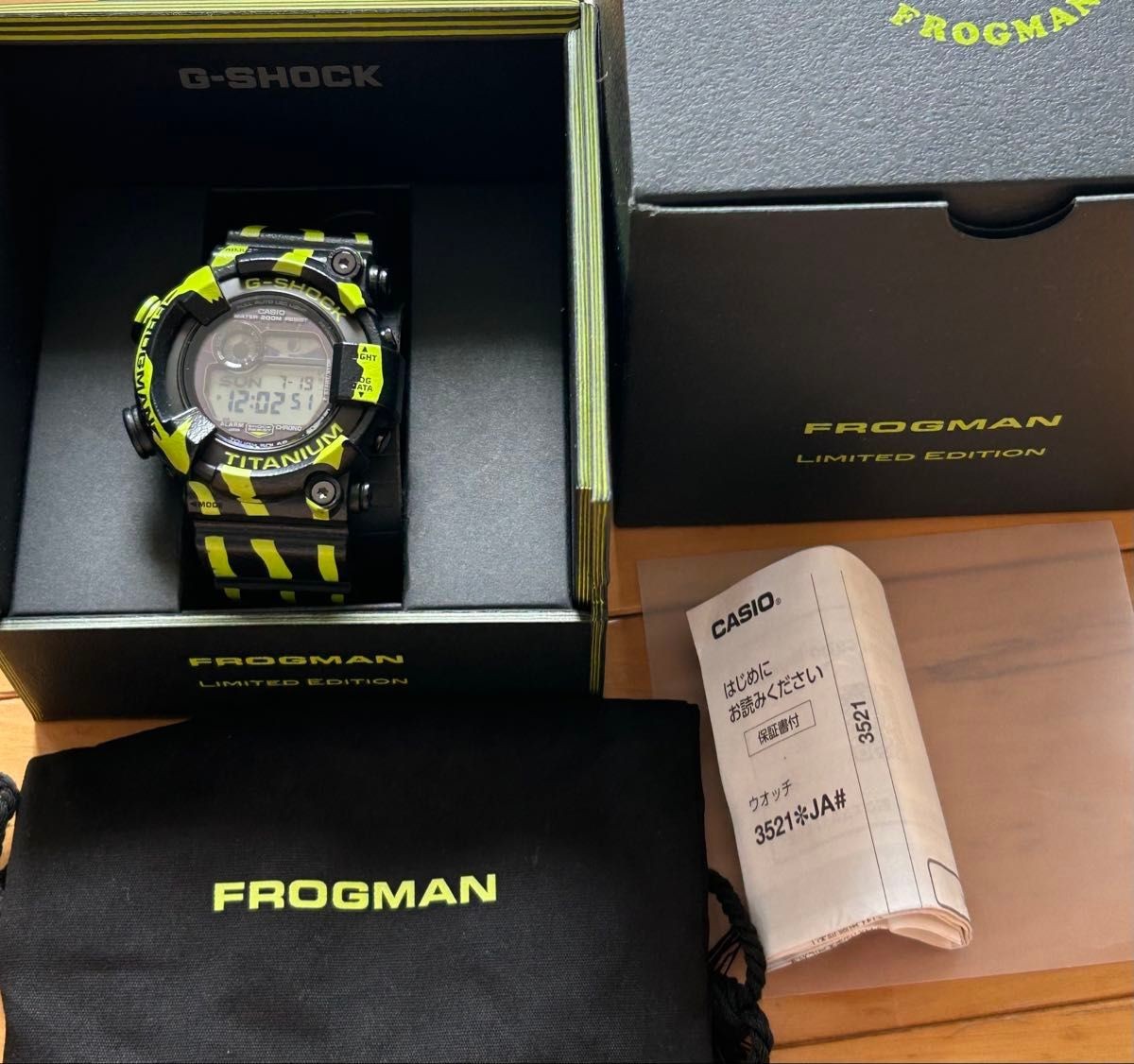 G SHOCK Frogman GW 8200TPF 1JR