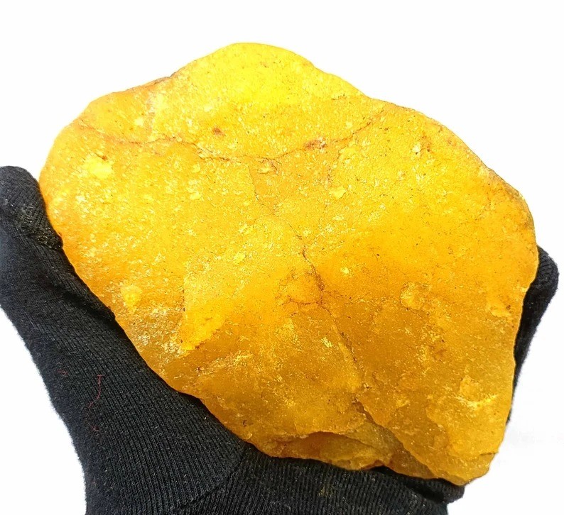 499 Ct Earth Mined CERTIFIED Natural Yellow Sapphire Huge Rough Loose Gemstone