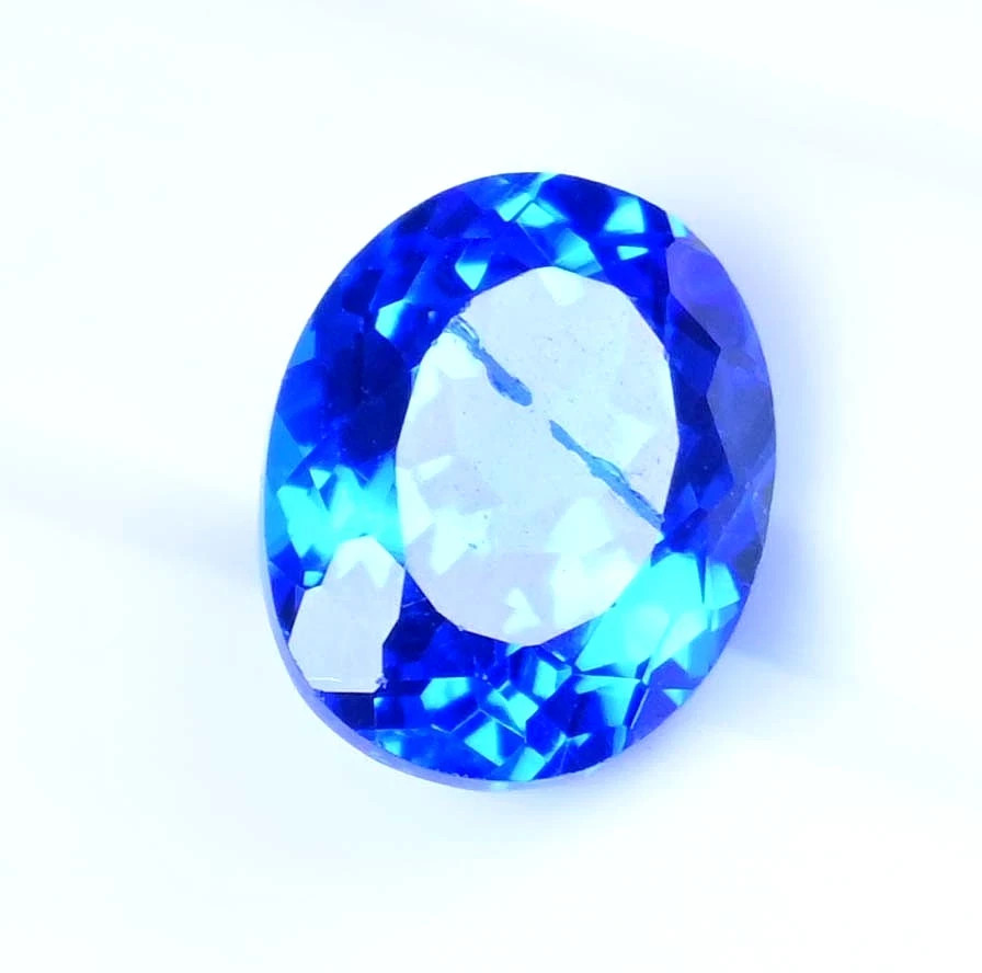 4.55 Ct Natural Rare Lustrous Blue Tanzanite Oval IGL Certified Loose Gems 6YHZ