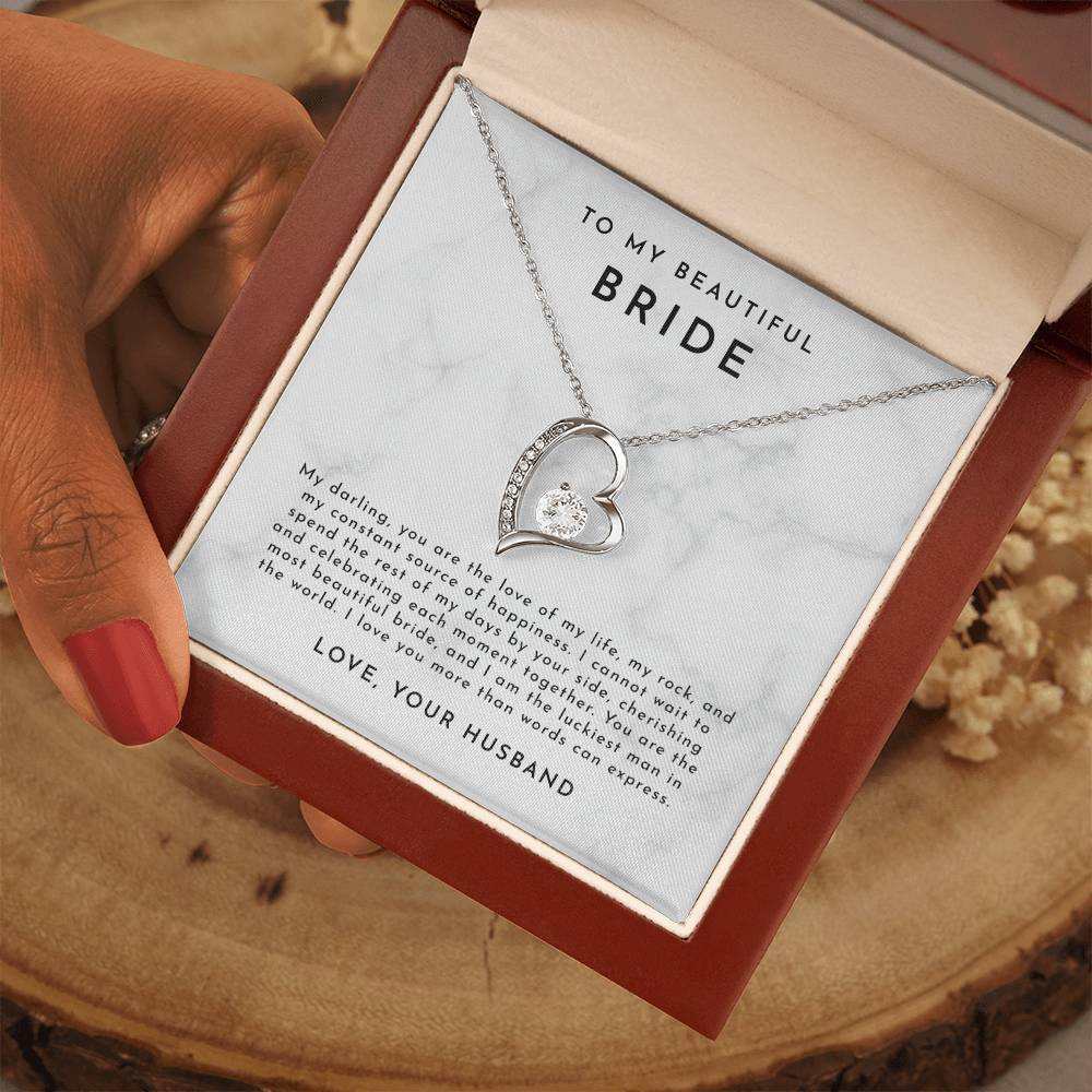 Bride Gift From Groom, Wedding Day Gift, Groom to Bride, Jewelry Gift from Groom