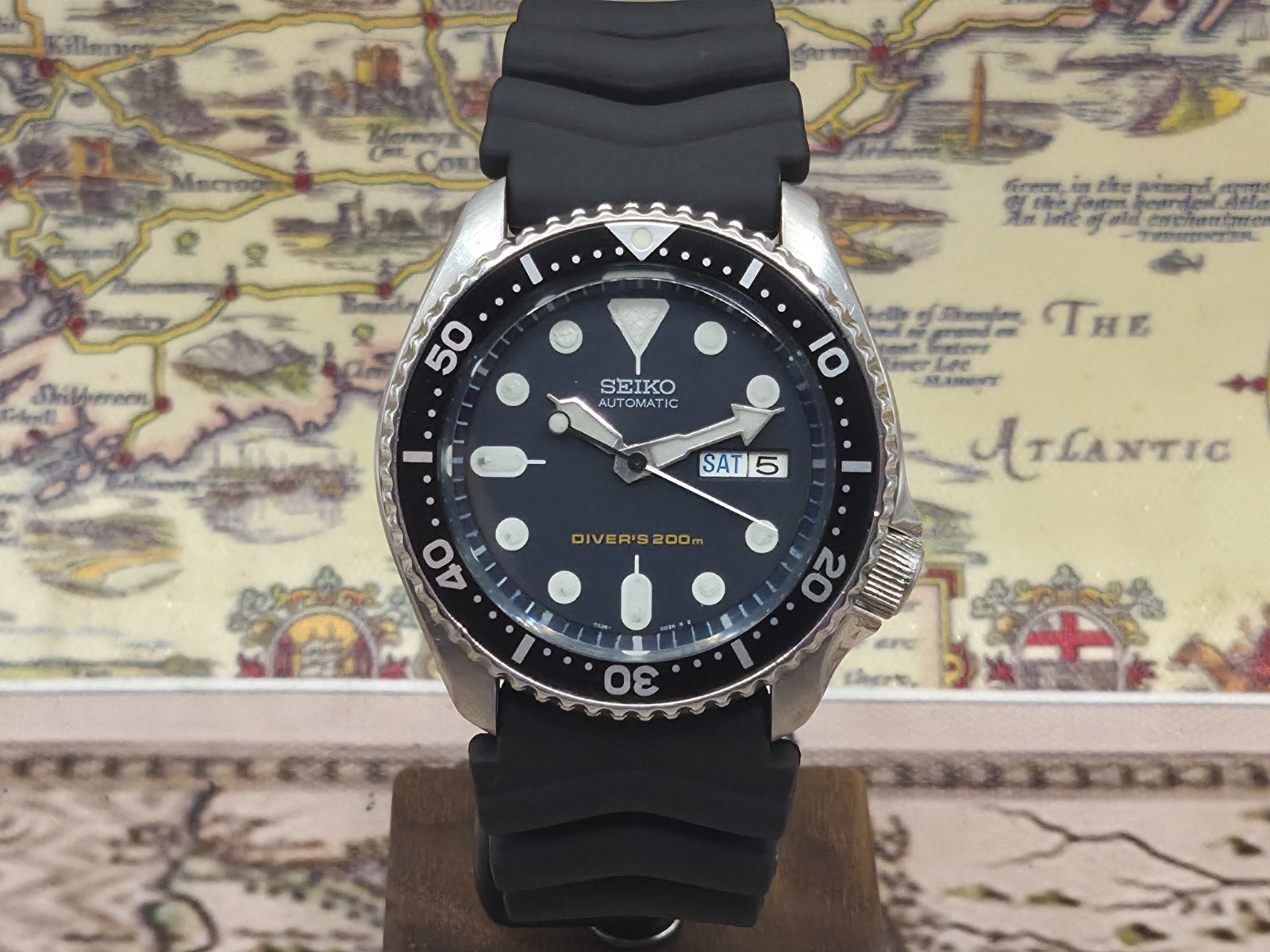 Seiko Automatic Watch SKX007 Mens Scuba Divers 200M 7S26-0020 c.June 1997 BOXED
