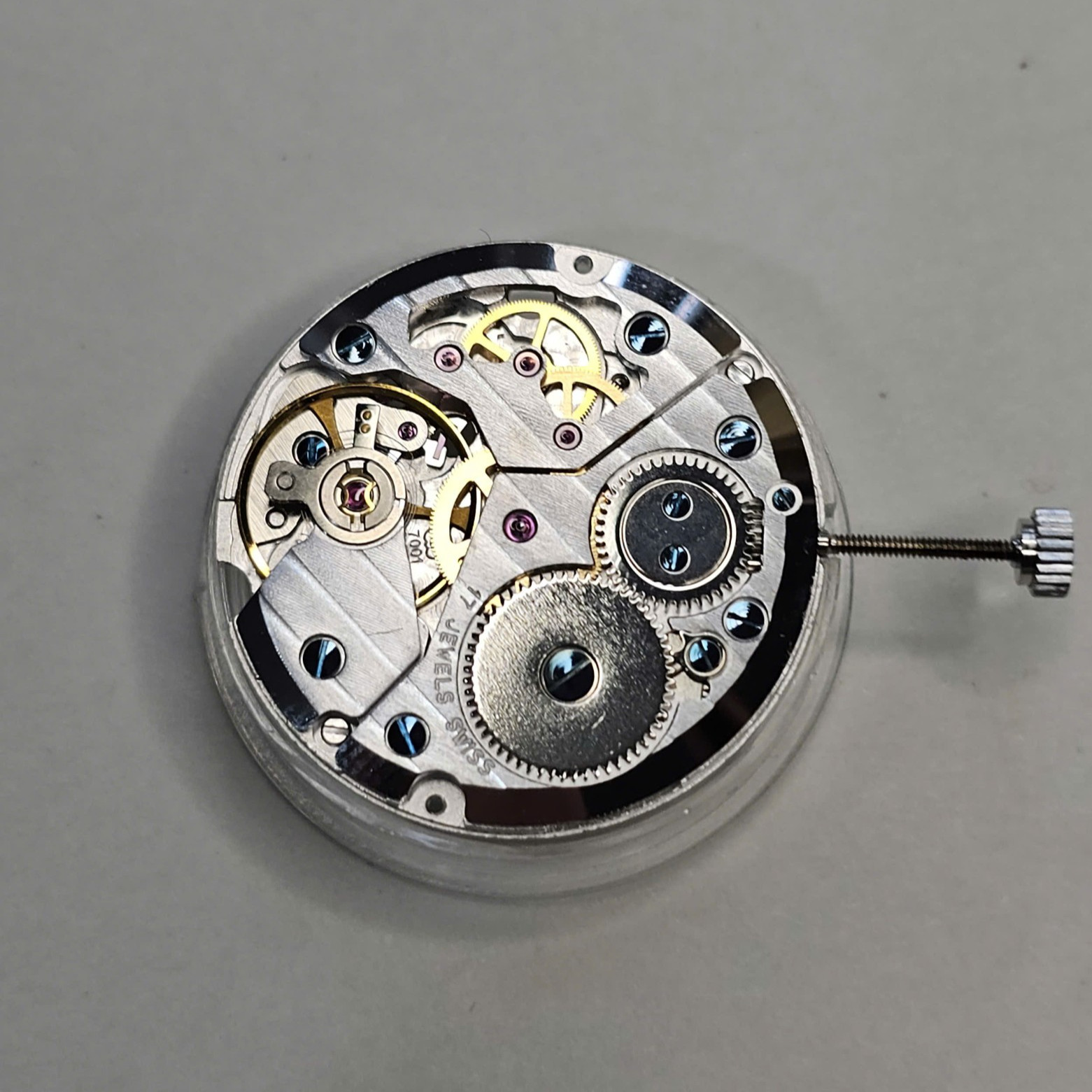 Genuine ETA 7001 / Peseux 7001 – Swiss Manual Hand-Wind Movement – Small Seconds