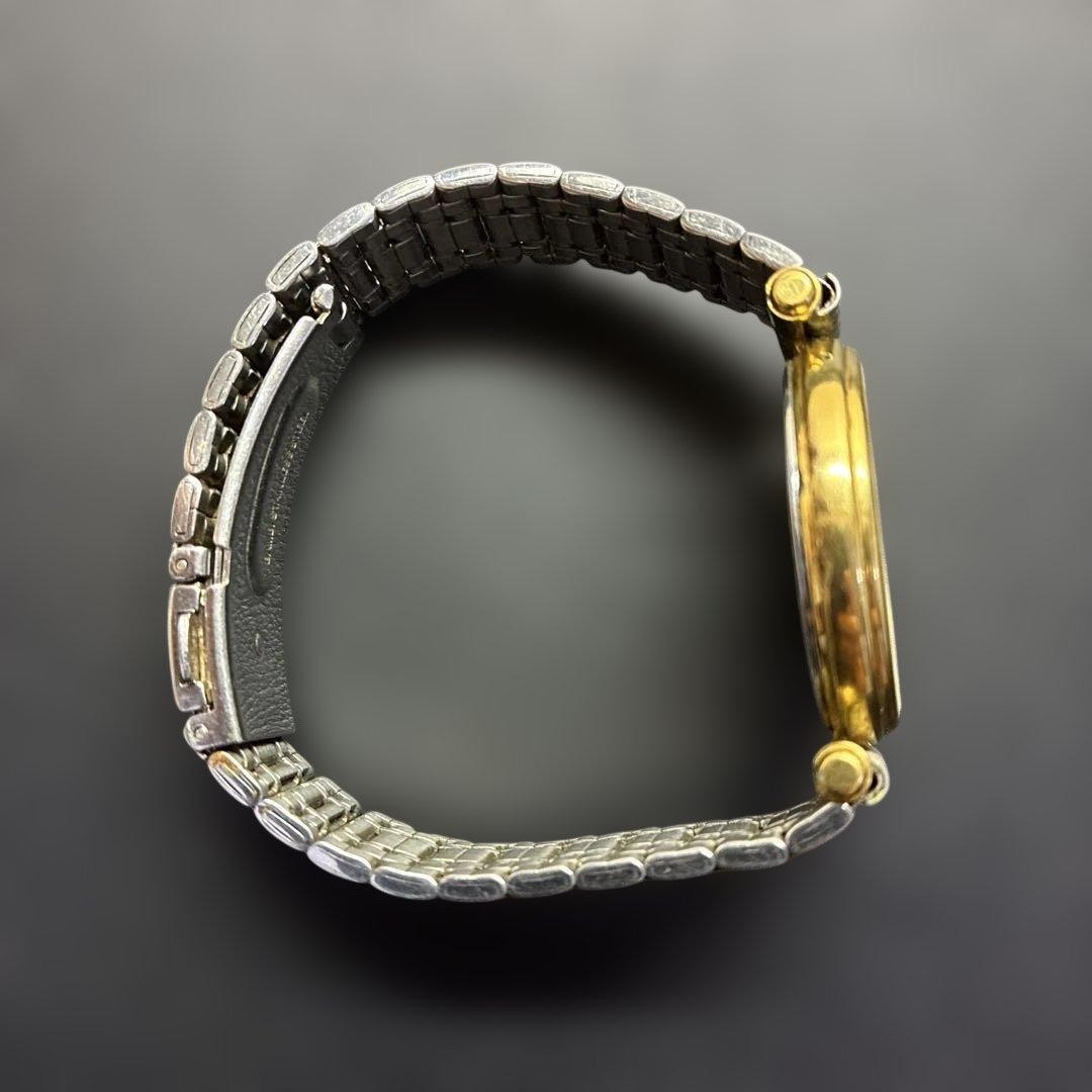 【Rare Item, Excellent Condition】SEIKO DOLCE Quartz Watch, Gold/Silver,